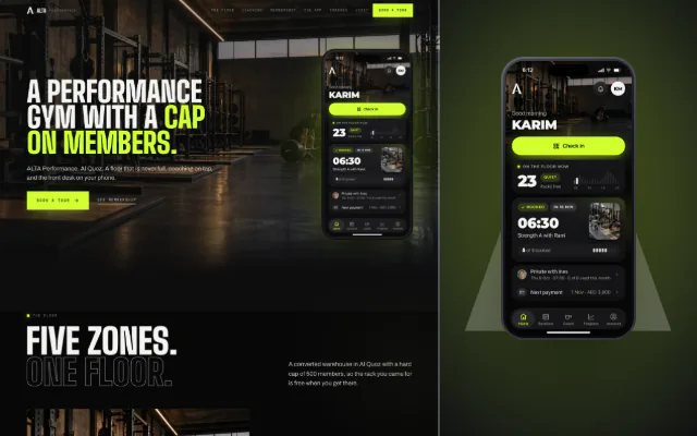 ALTA Performance, Gimnasio de alto rendimiento