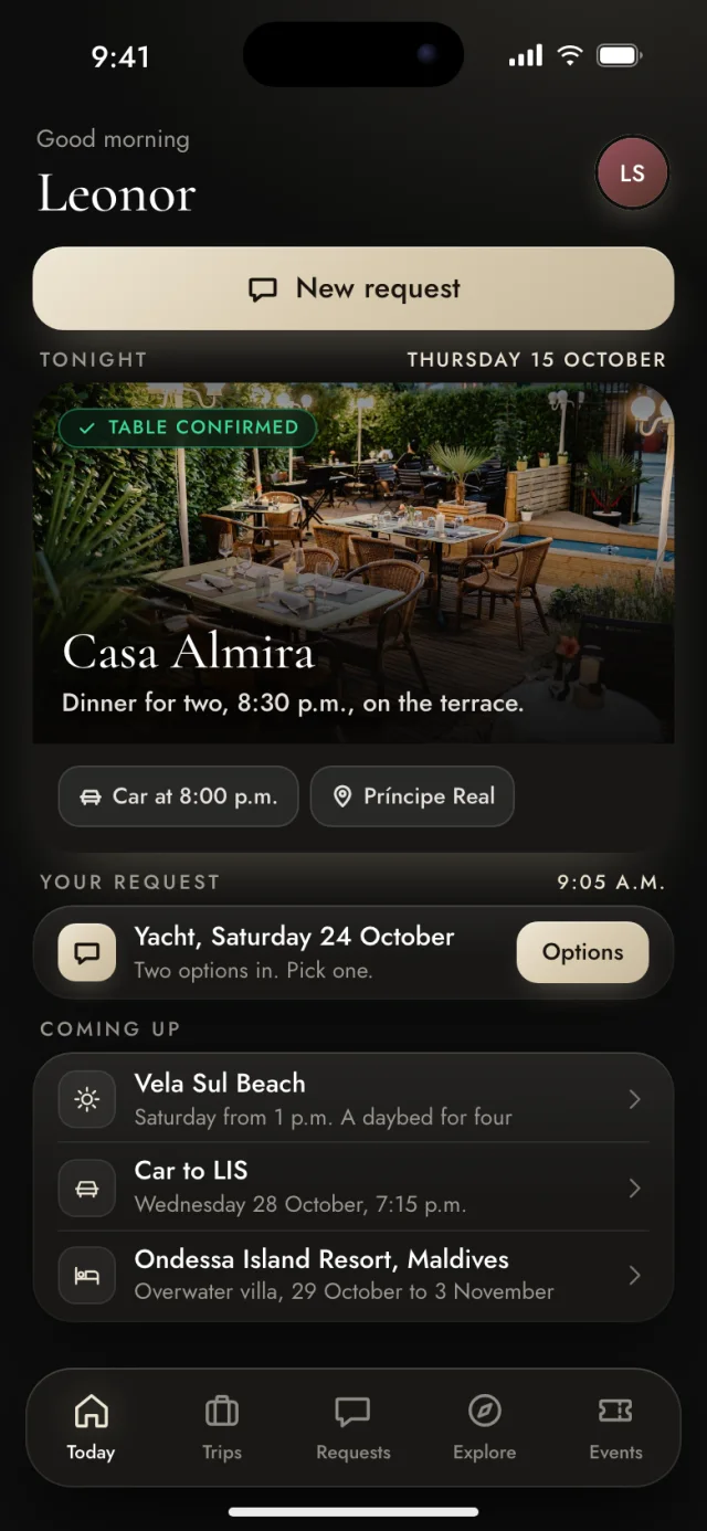 The Caravelle app, Today