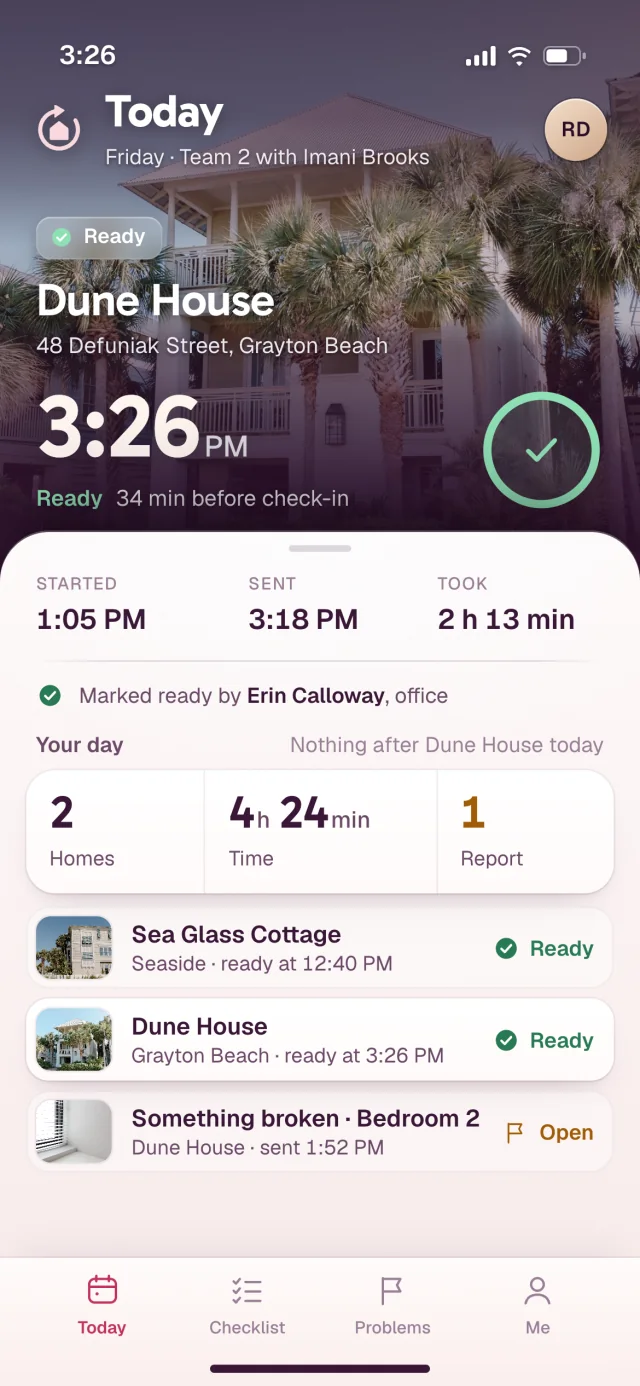 The Reset app, Ready