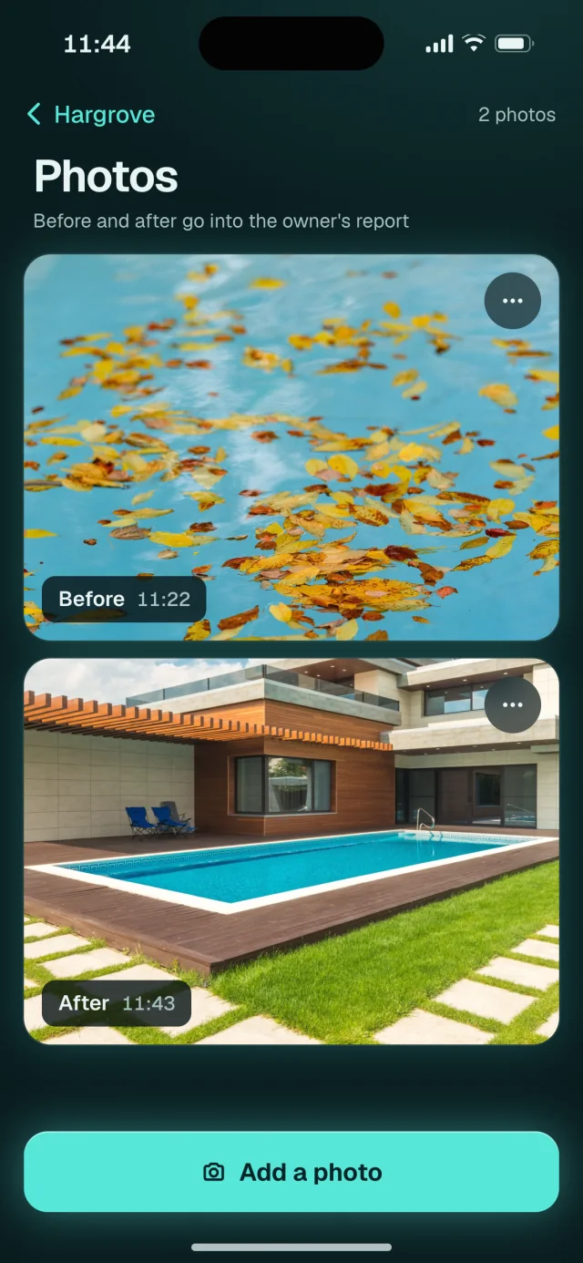 The Stillwater app, Photos